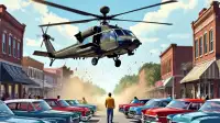 Apache Helicopter Debris at Ozark Car Show | Dothan Source